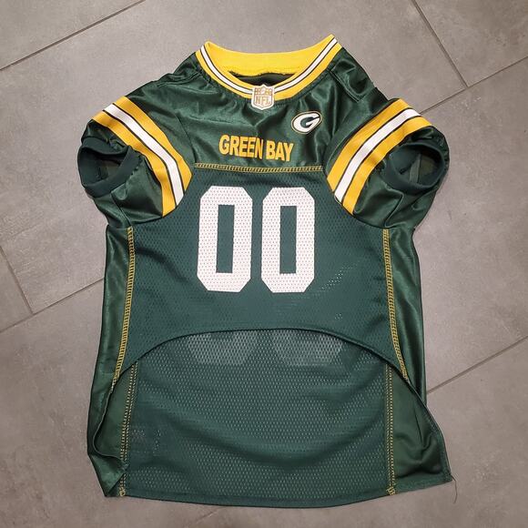 NFL Green Bay Packers Dog Jersey, Size XL Best Football Jersey Costume For Pet - Picture 1 of 6